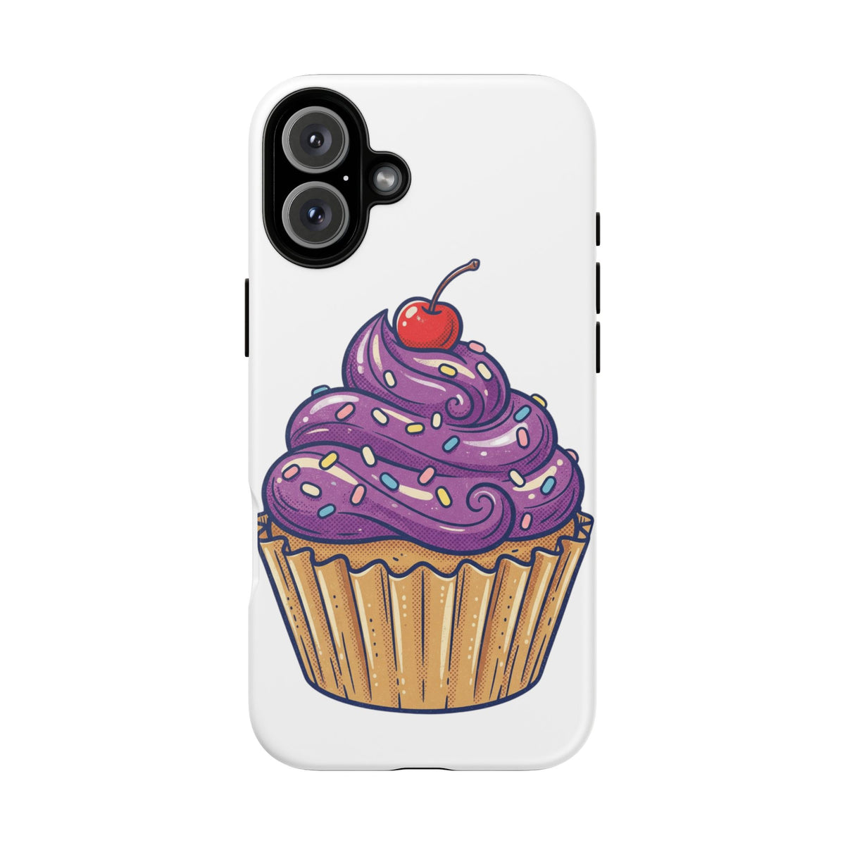 Purple Cupcake Tough Phone Cases