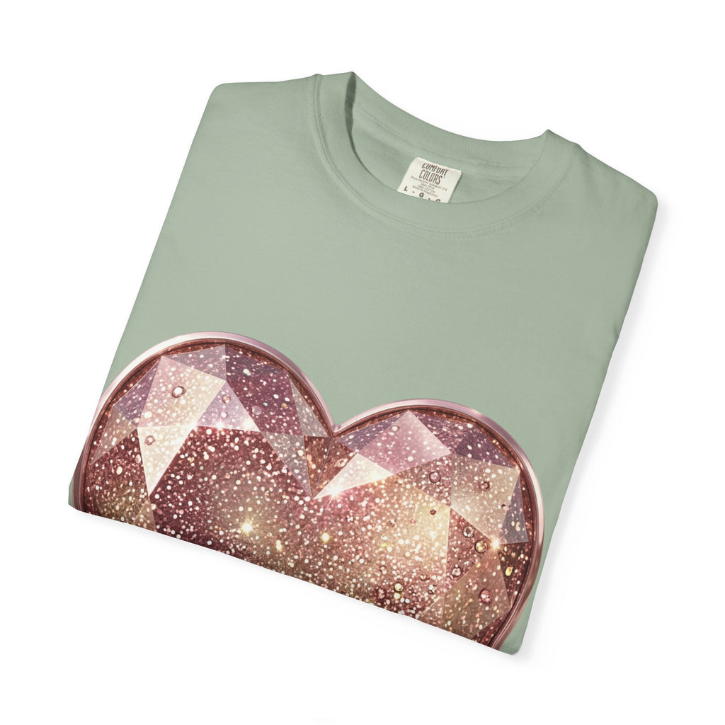 Glitter Gem Heart T-Shirt