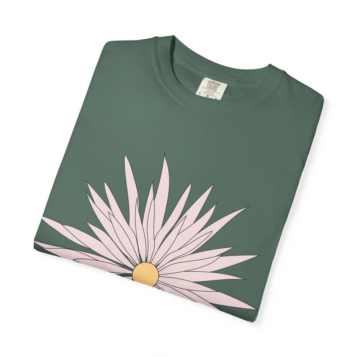 Pink Daisy Graphic T-Shirt