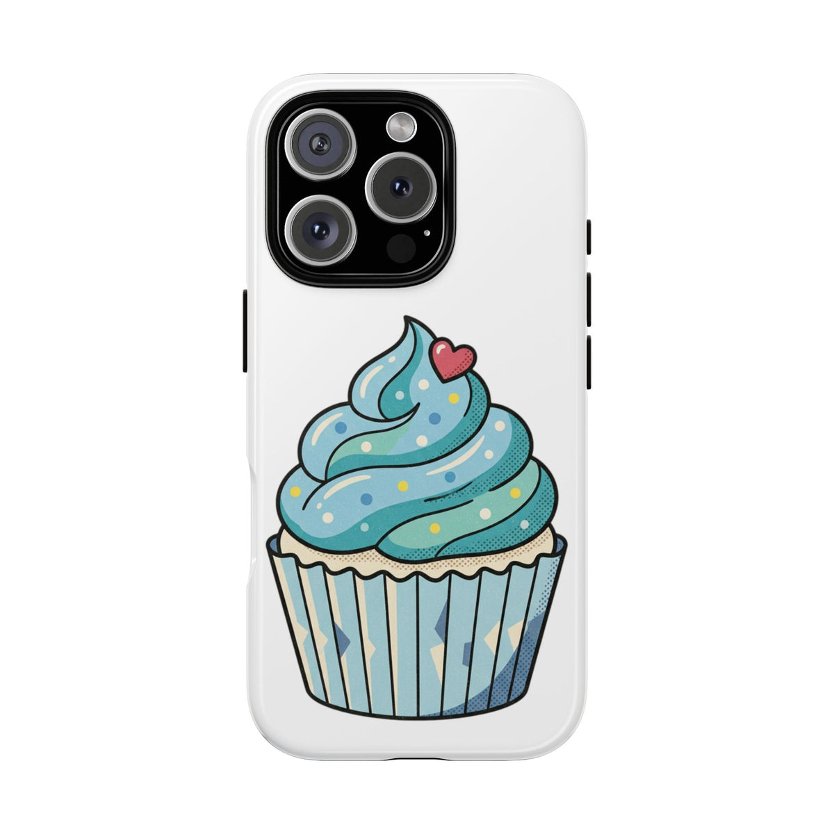 Blue Cupcake Tough Phone Cases