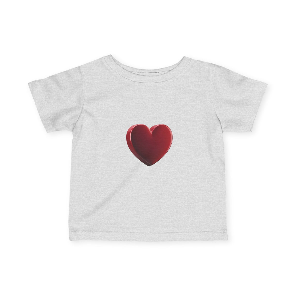 Infant Tee - Red Heart Graphic Baby Shirt