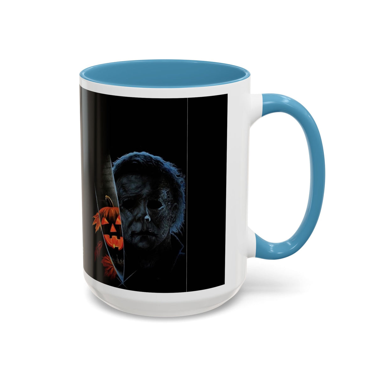 Michael Myers Halloween Coffee Mug — Horror Pumpkin Accent Mug (11/15oz)