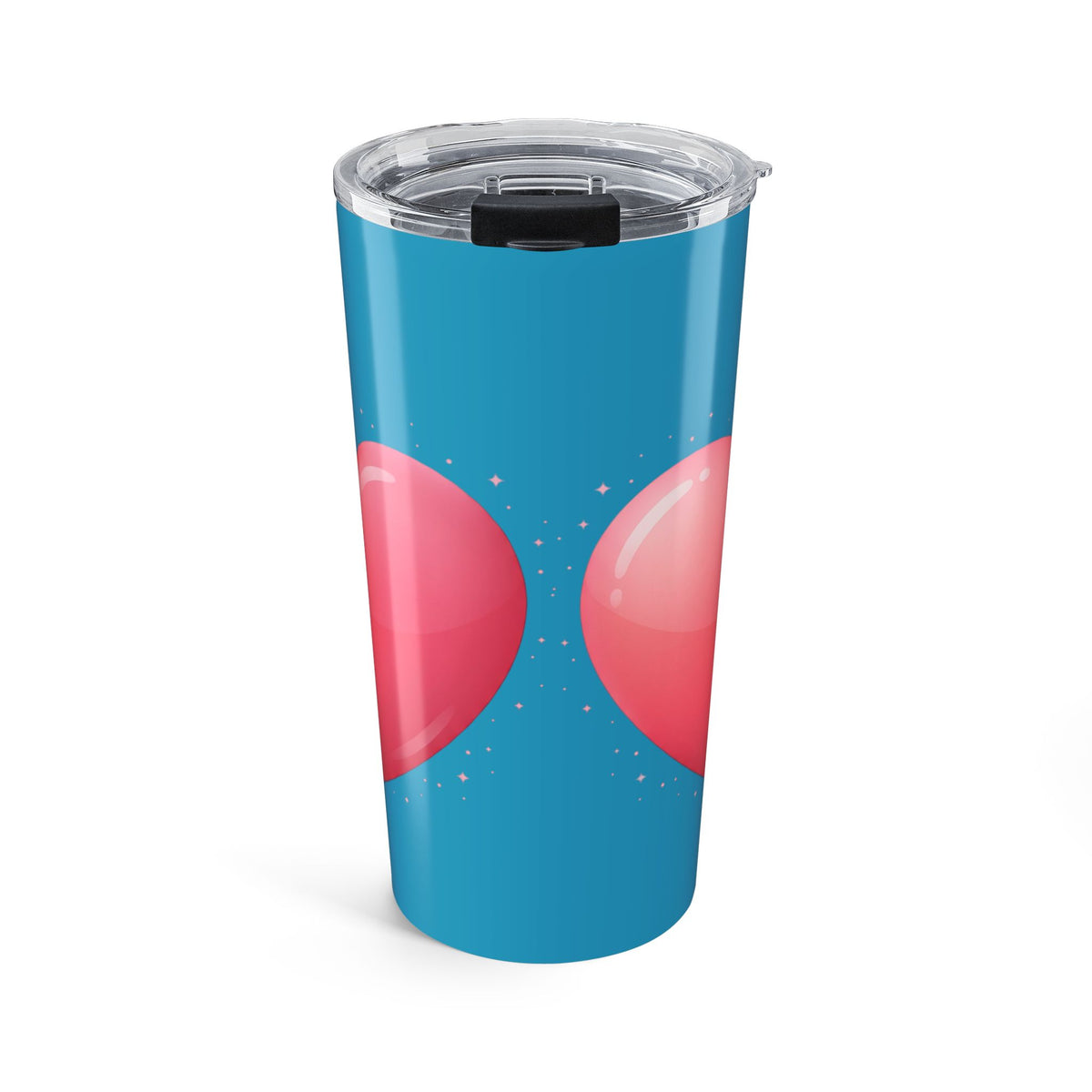 Pink Heart Tumbler 20oz Turquoise