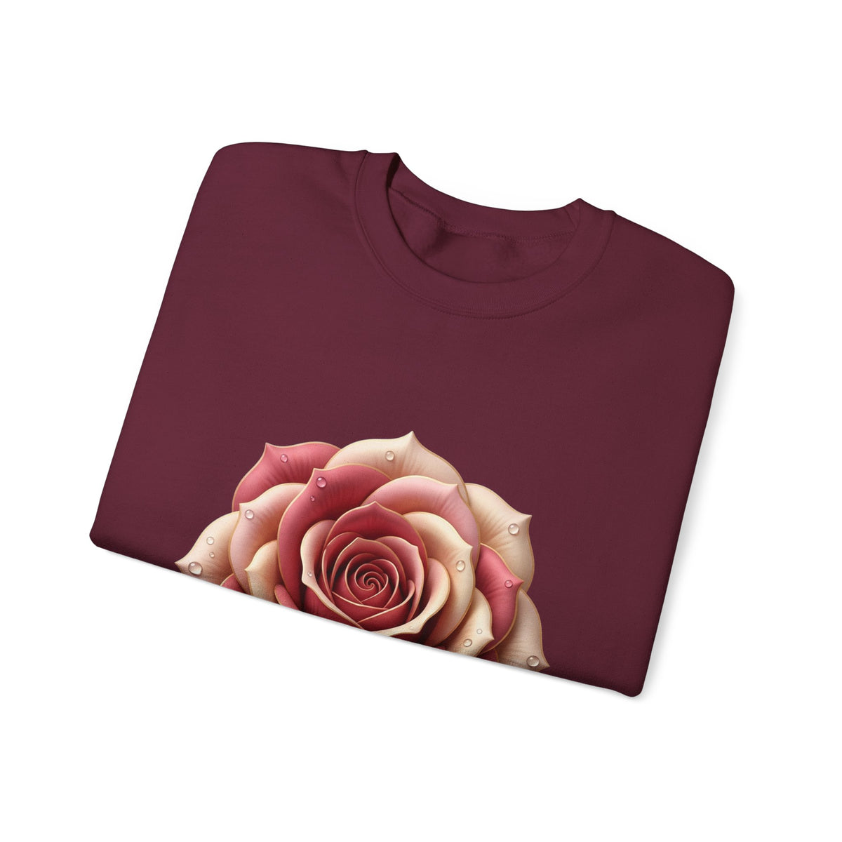 Rose Bloom Crewneck Sweatshirt