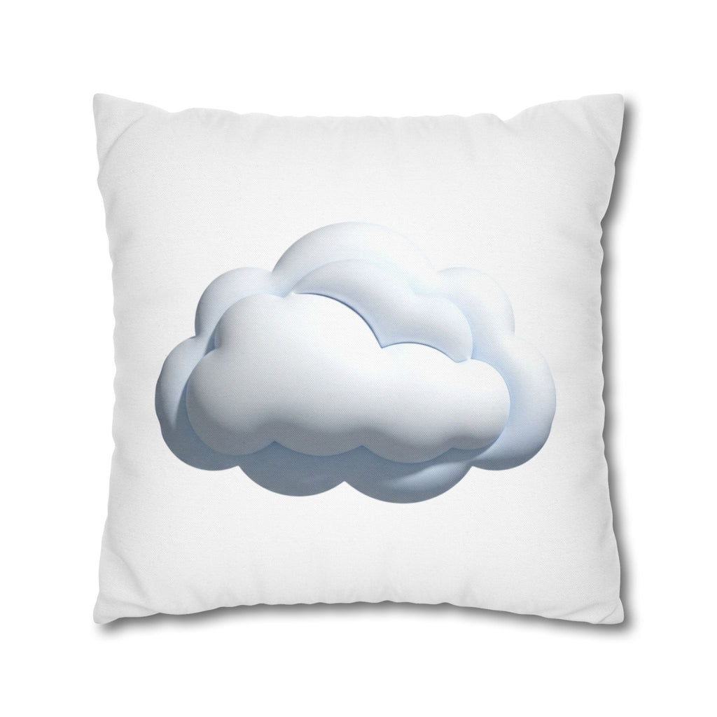 Cloud Throw White Pillowcase — Soft White Cloud Decorative Pillow Cover