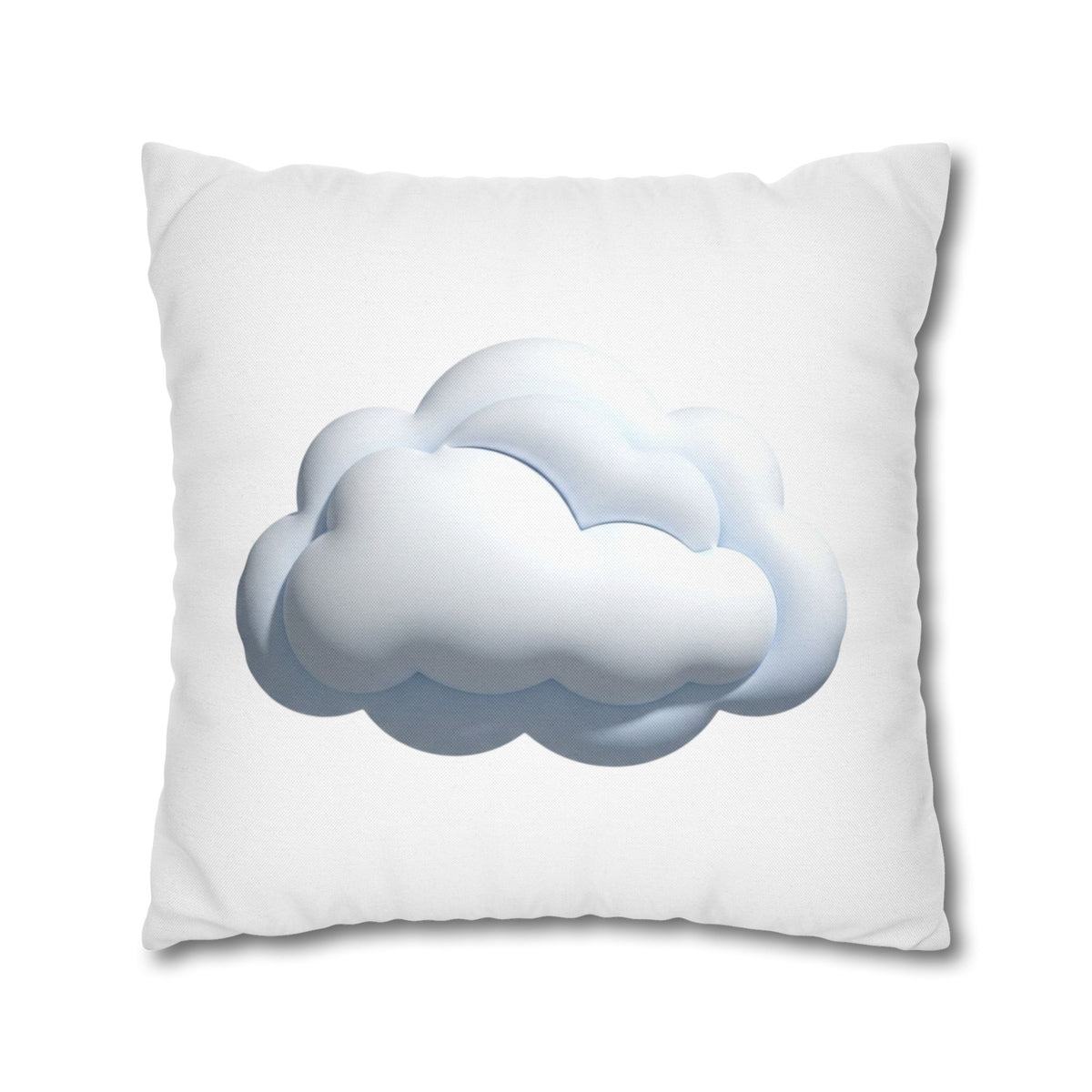 Cloud Throw White Pillowcase — Soft White Cloud Decorative Pillow Cover