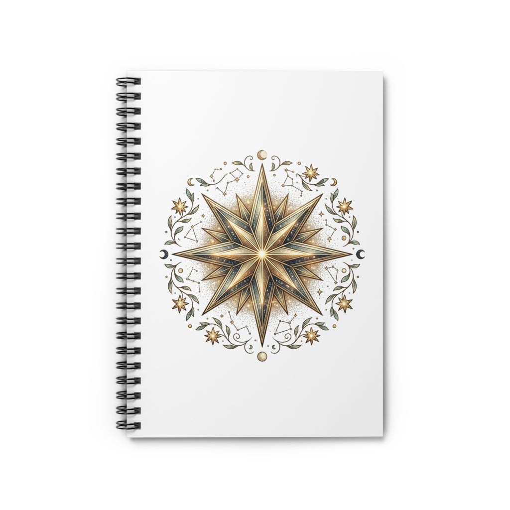 Spiral Notebook - Ruled Line-White