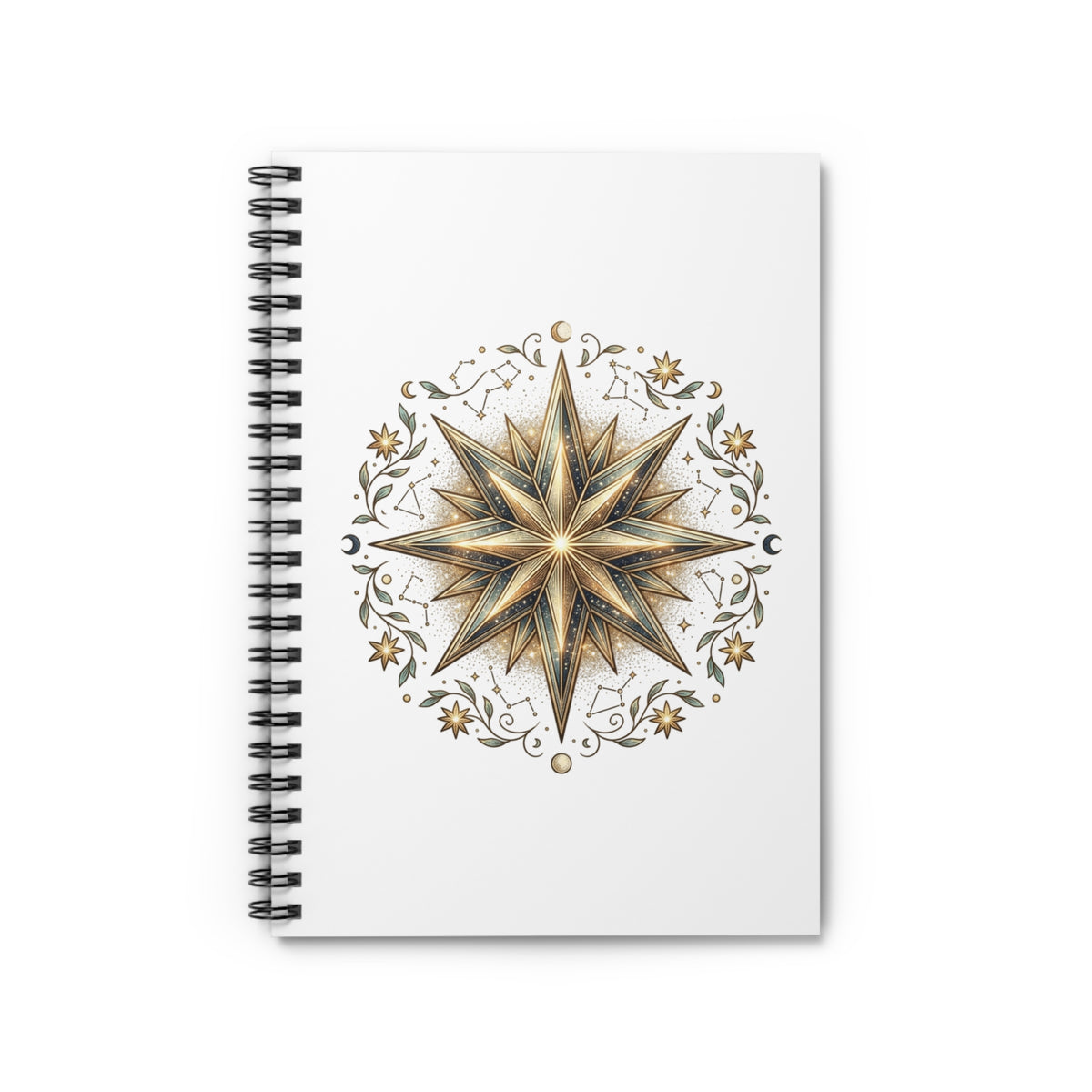 Spiral Notebook - Ruled Line-White