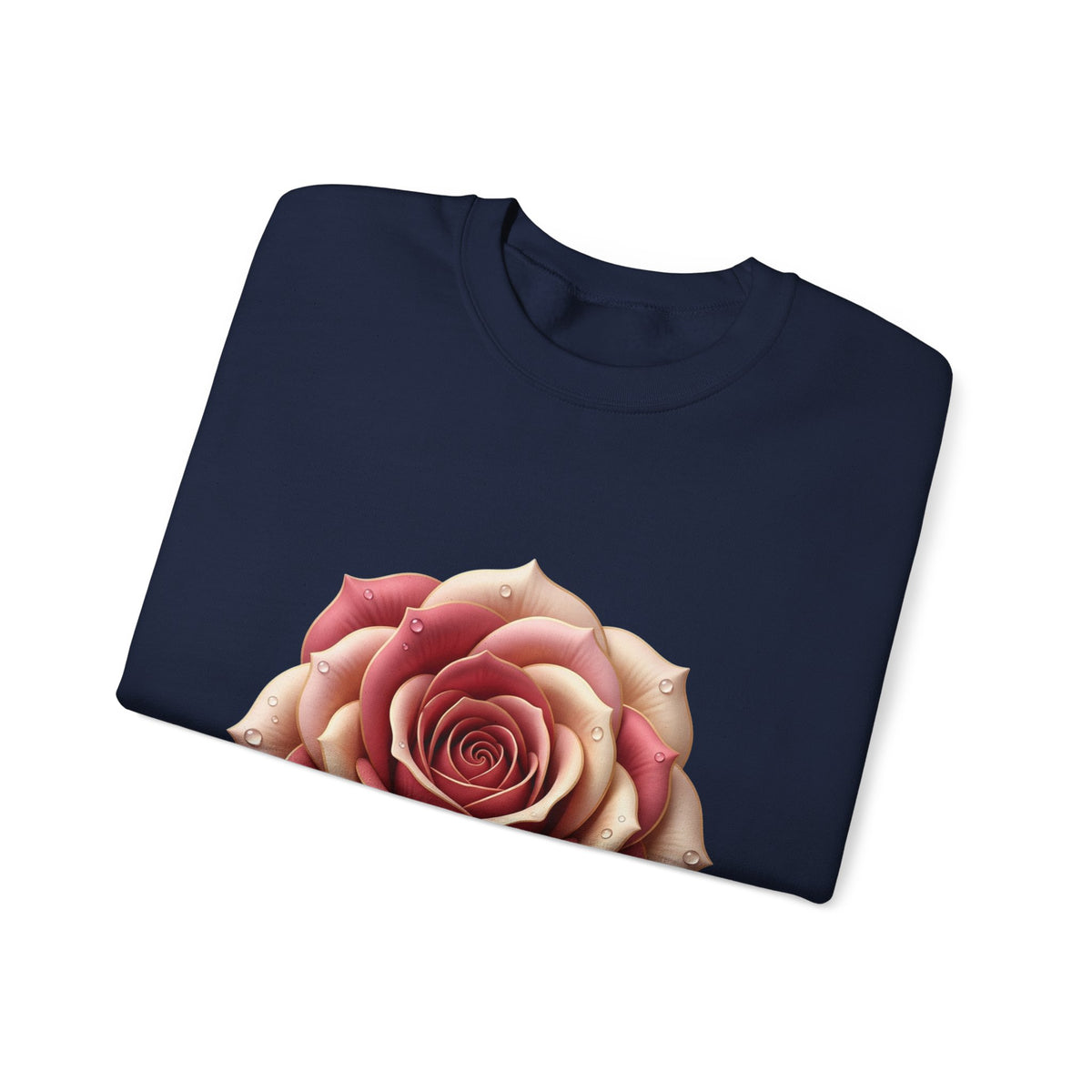 Rose Bloom Crewneck Sweatshirt