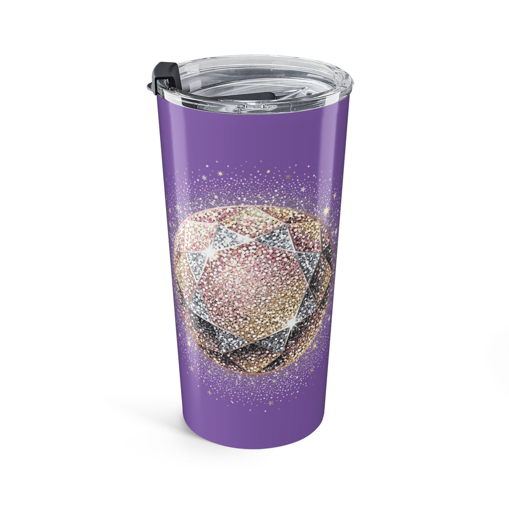 Glittery Light Purple Tumbler 20oz