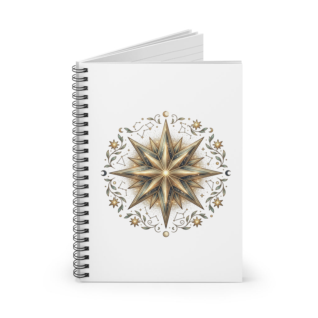 Spiral Notebook - Ruled Line-White