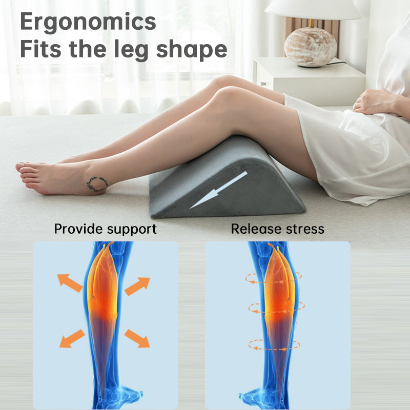 Foam Wedge Pillow Set - Leg Elevation & Back Support for Sleeping, and Pregnancy