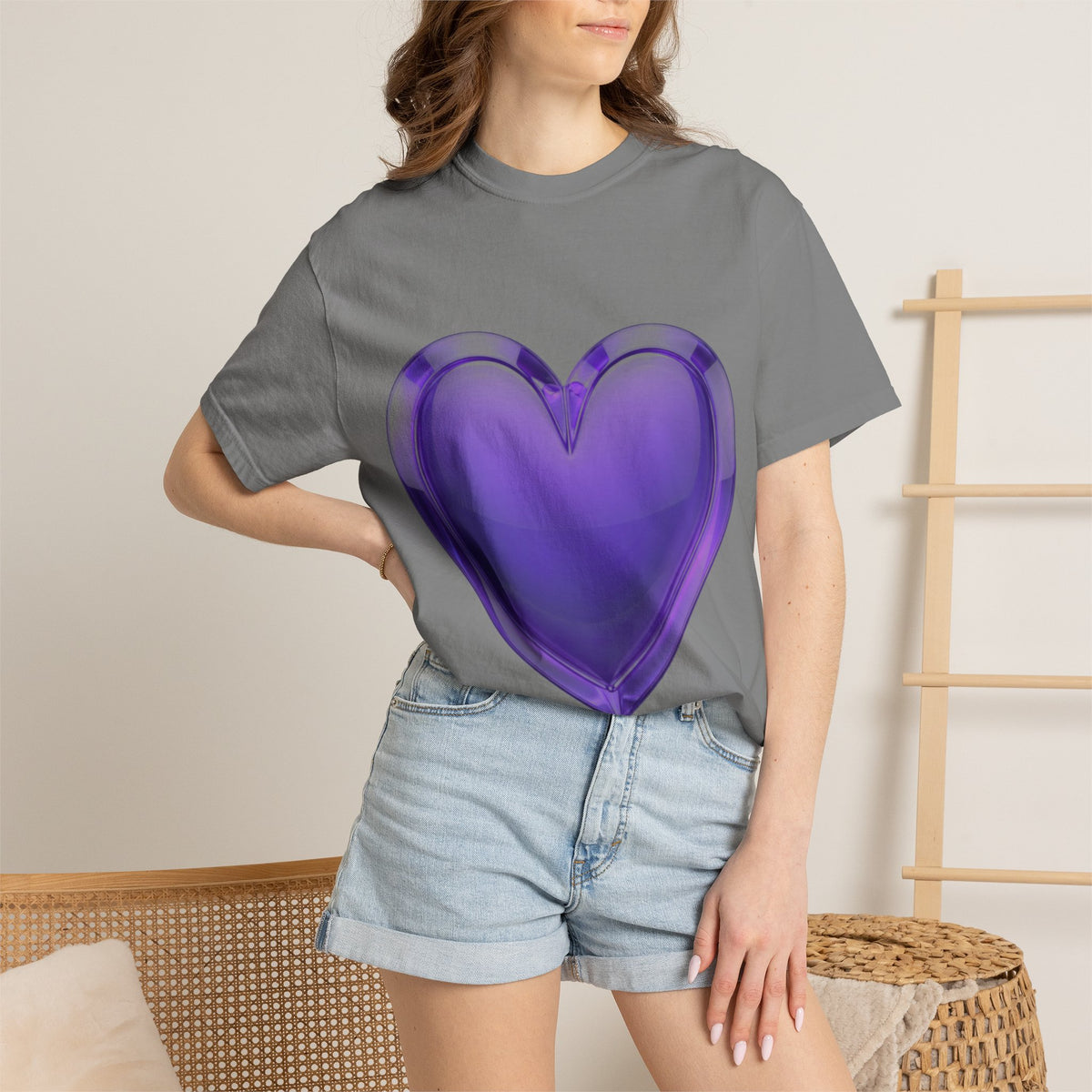 Purple Heart Unisex Garment-Dyed T-shirt