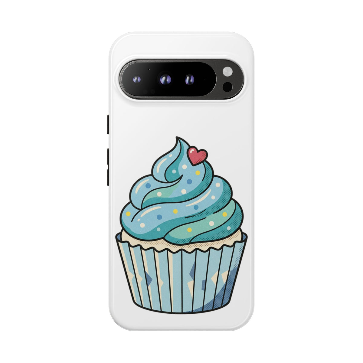 Blue Cupcake Tough Phone Cases