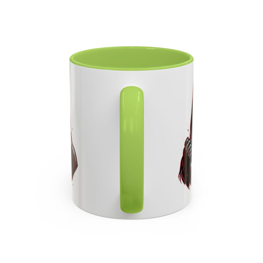 Scream Mask Accent Coffee Mug — Horror Killer Design (11/15oz)