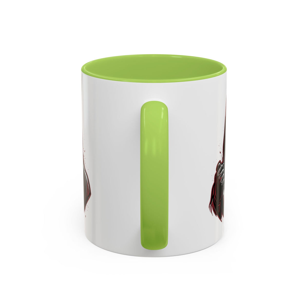 Scream Mask Accent Coffee Mug — Horror Killer Design (11/15oz)