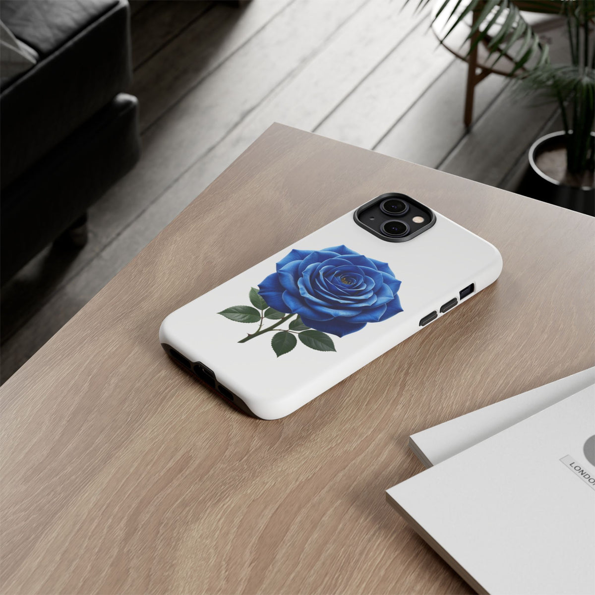 Blue Rose Phone Case