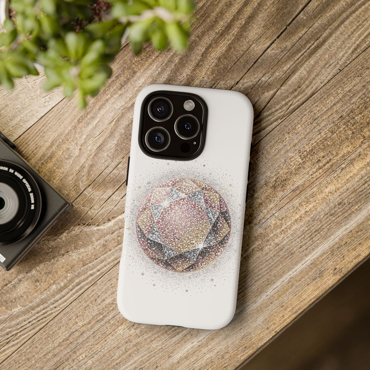 Glittery Tough Phone Cases