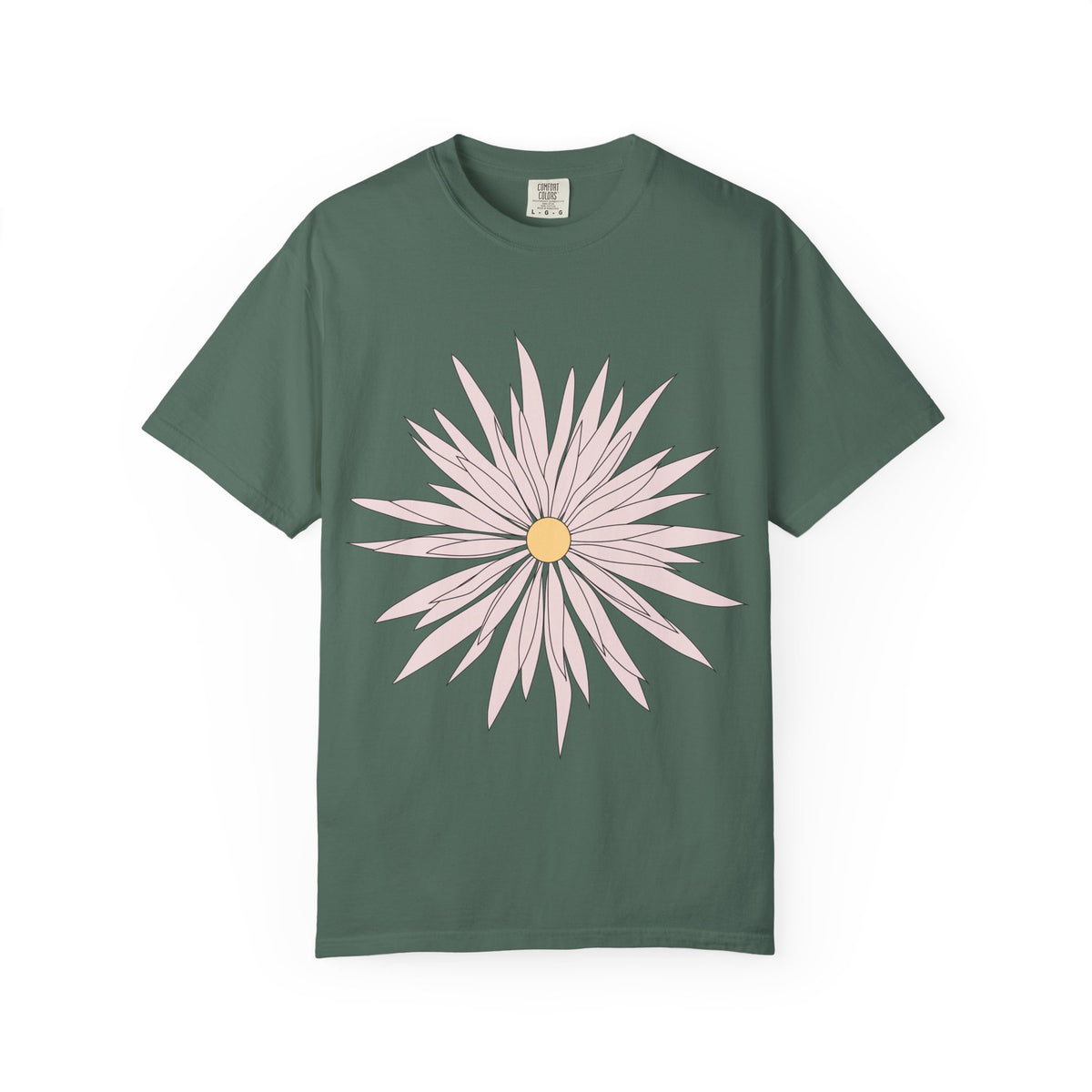 Pink Daisy Graphic T-Shirt