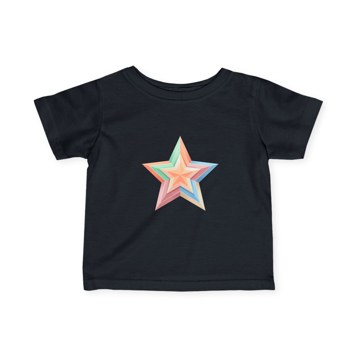 Star Design Infant Fine Jersey Tee