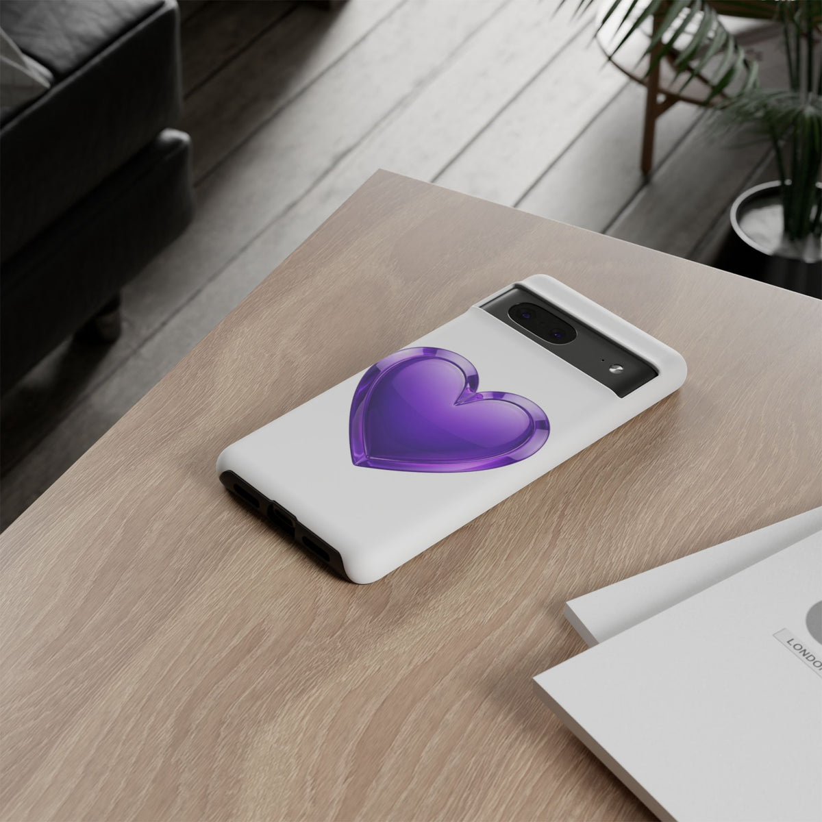 Purple Heart Tough Phone Cases