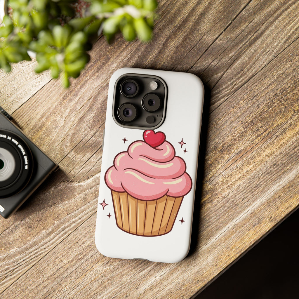 Pink Cupcake Phone Tough Cases