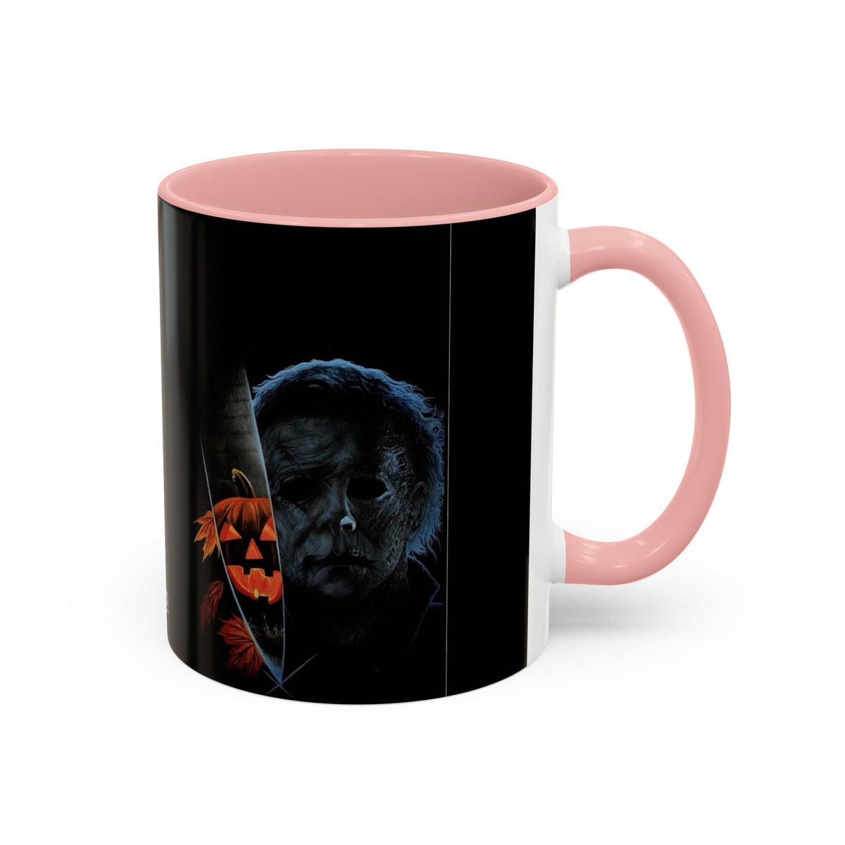 Michael Myers Halloween Coffee Mug — Horror Pumpkin Accent Mug (11/15oz)