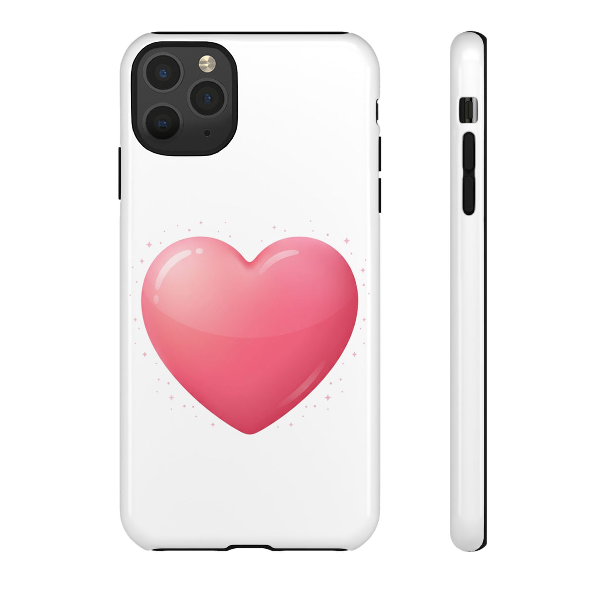 Heart Emoji Tough Case — Cute Pink Heart Phone Case for iPhone & Android