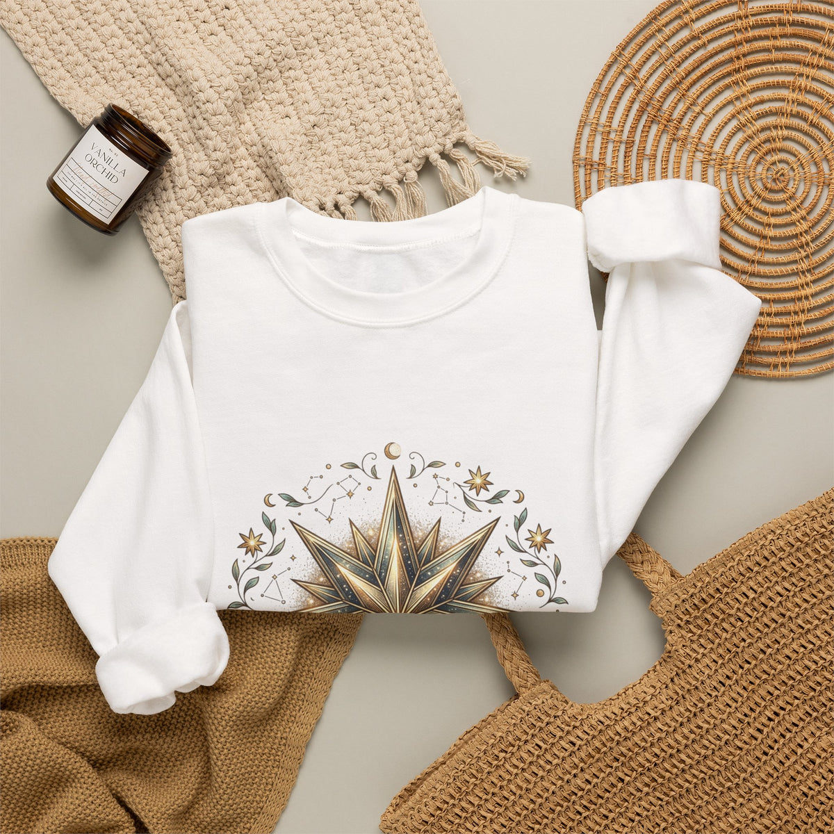 Starburst Heavy Blend™ Crewneck Sweatshirt