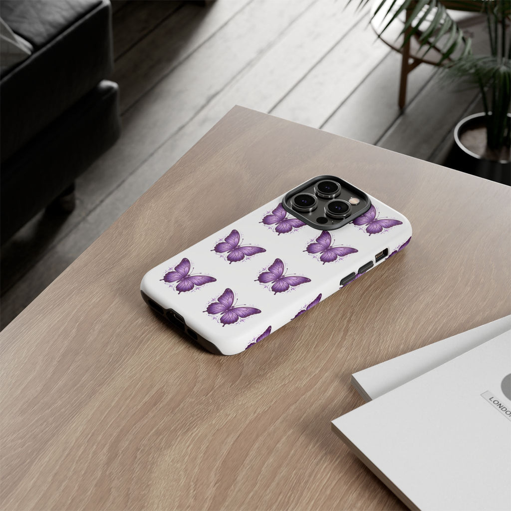 Purple Butterfly Phone Case