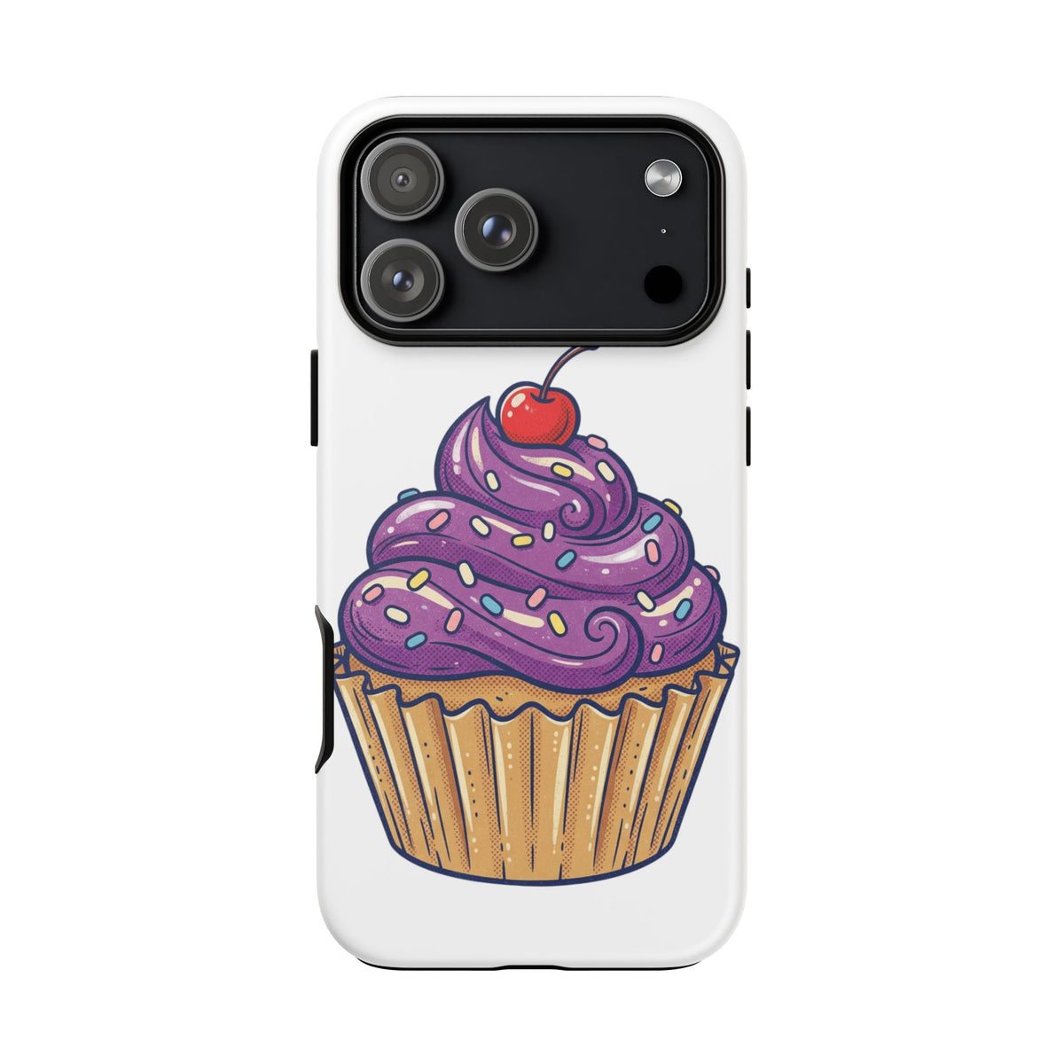 Purple Cupcake Tough Phone Cases