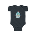 Blue Cupcake Infant Fine Jersey Bodysuit