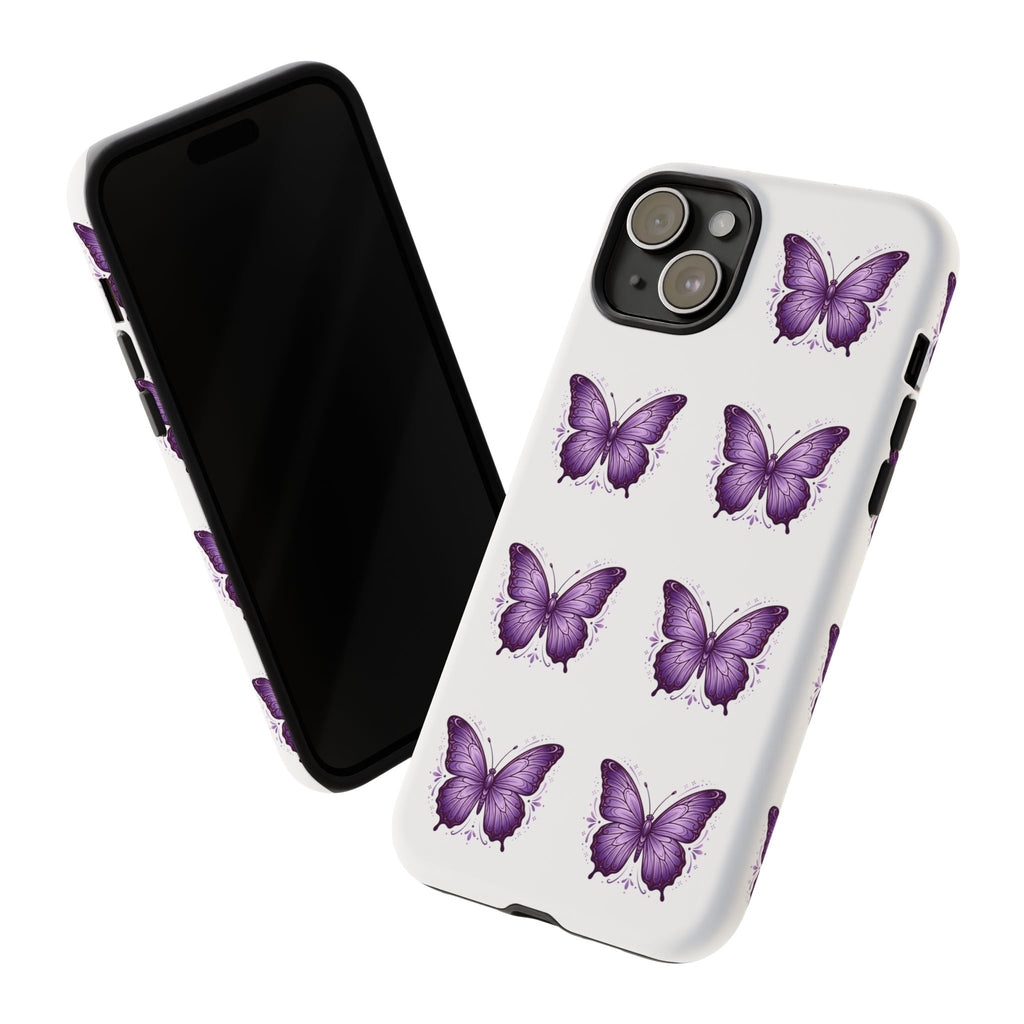 Purple Butterfly Phone Case