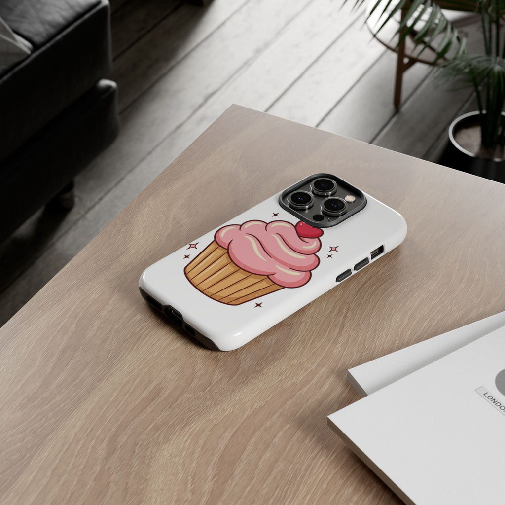 Pink Cupcake Phone Tough Cases