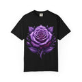 Purple Rose Graphic T-Shirt