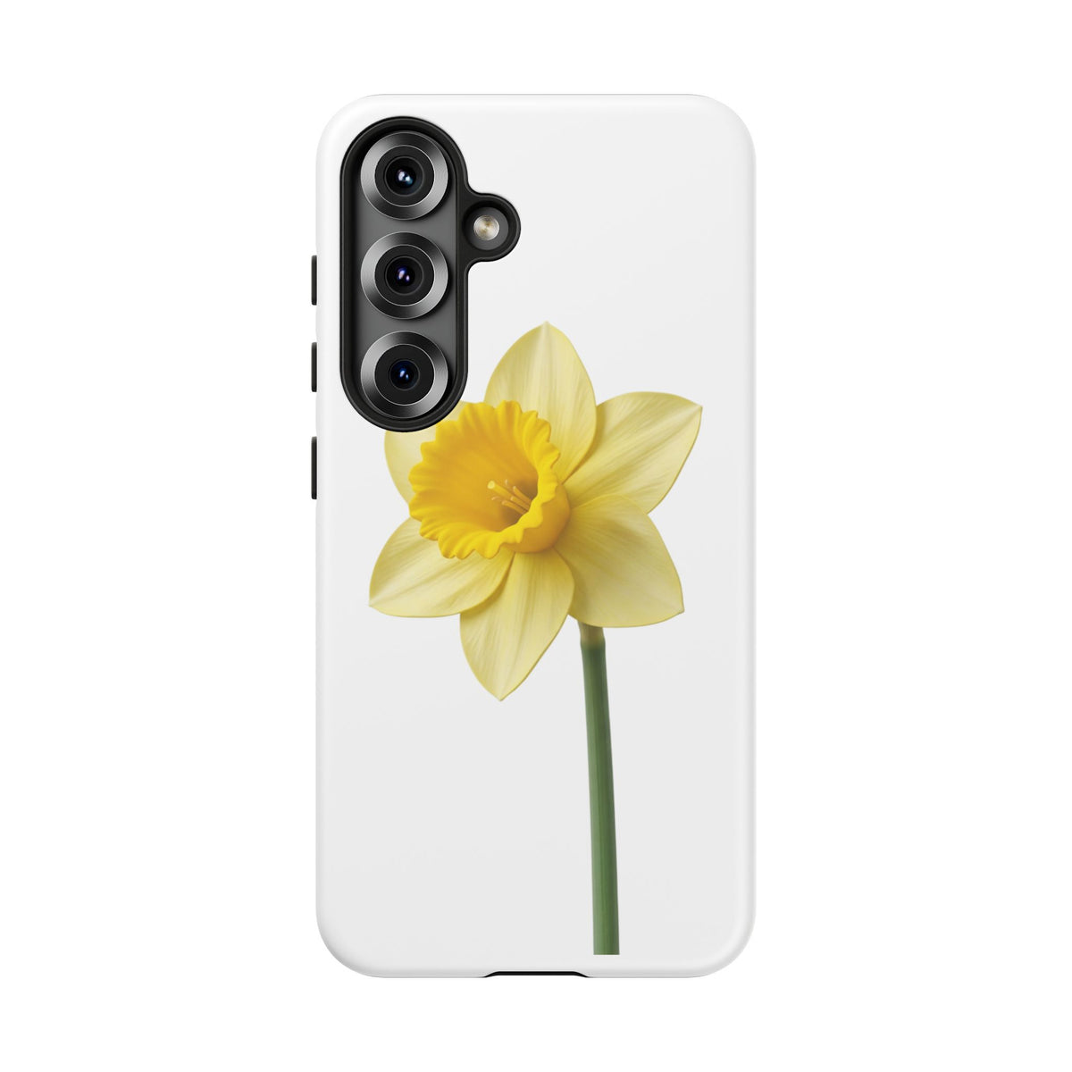 Daffodil Blossom Tough Phone Case — Yellow Spring Floral iPhone Cover