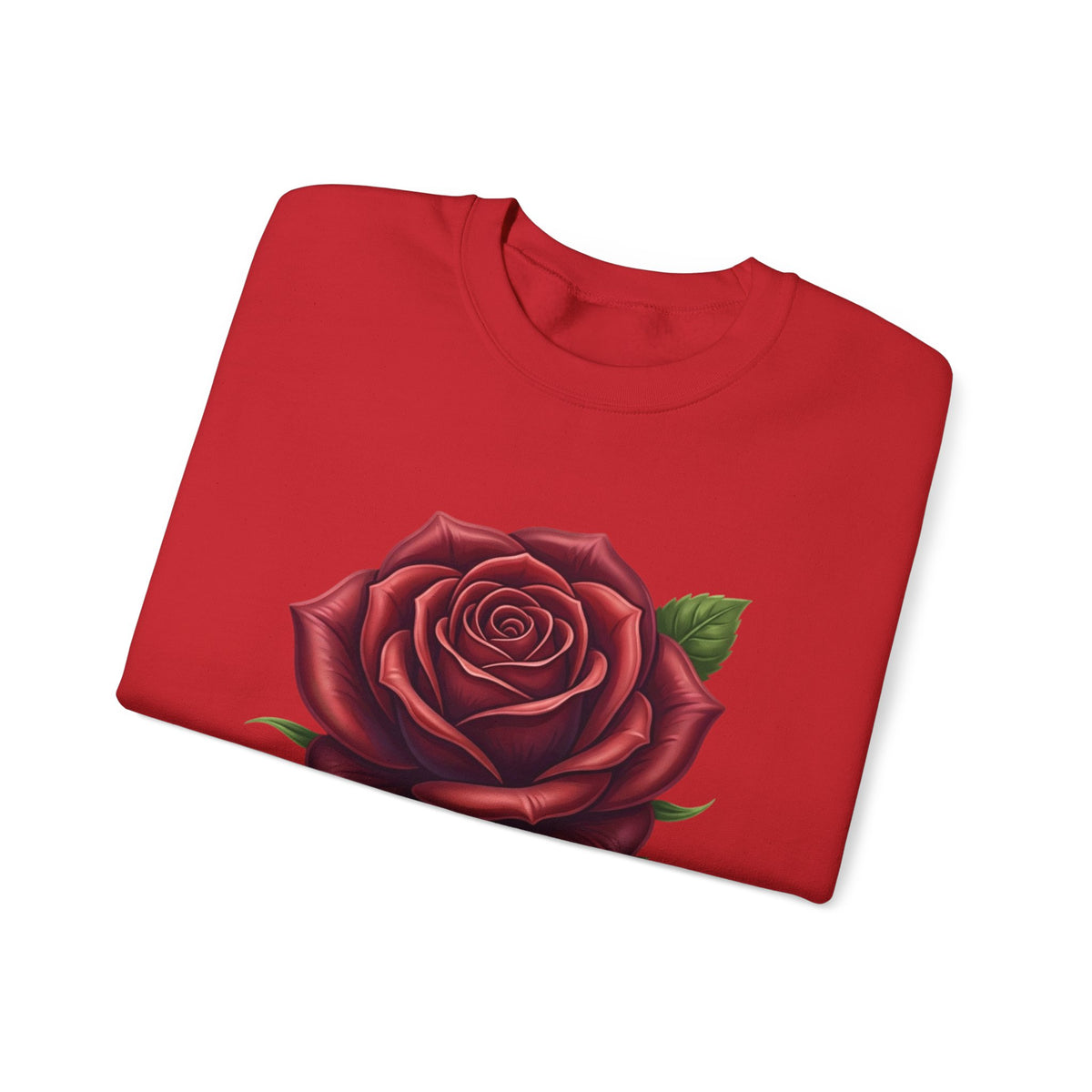 Rose Graphic Crewneck Sweatshirt