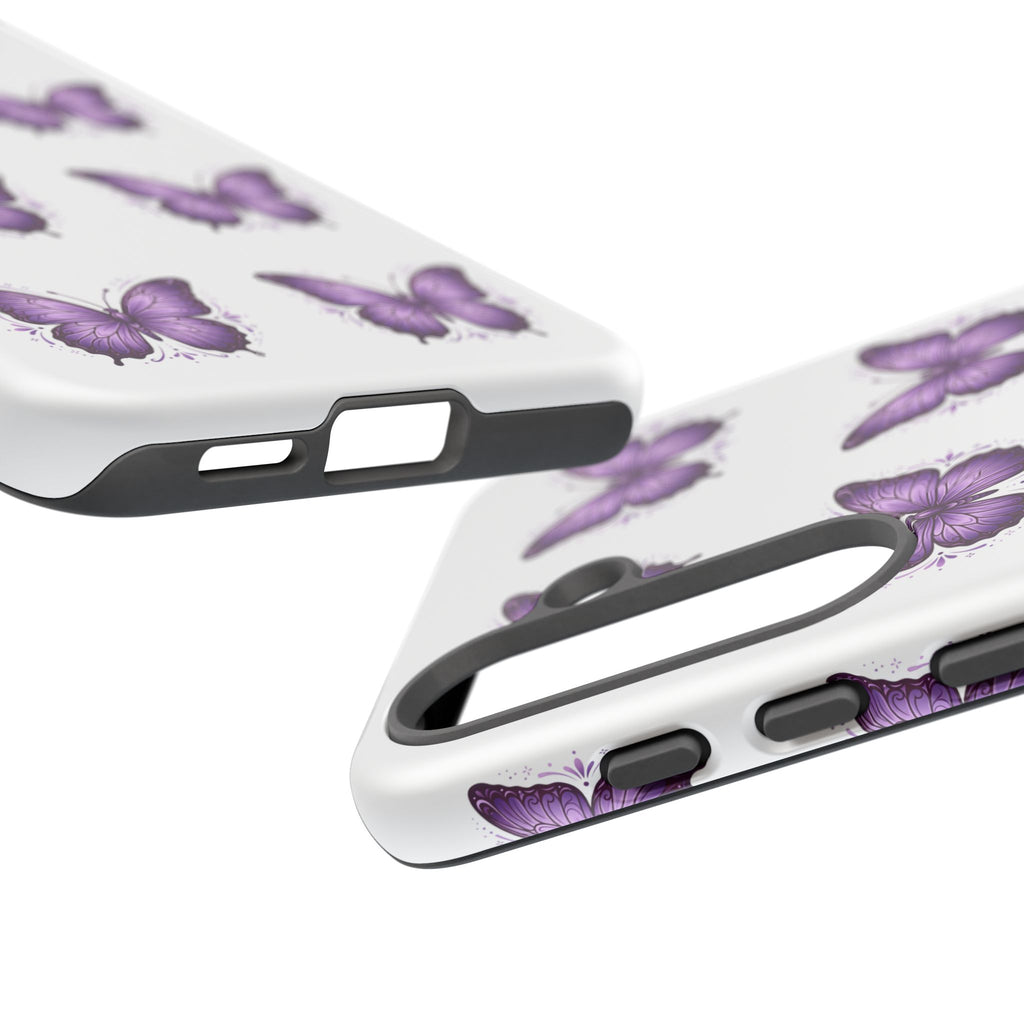 Purple Butterfly Phone Case