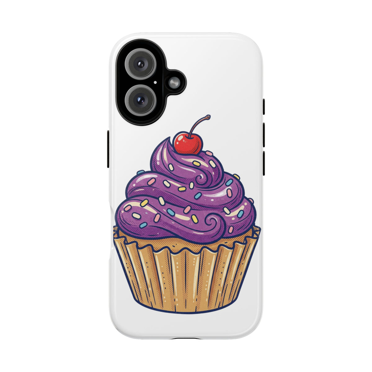 Purple Cupcake Tough Phone Cases