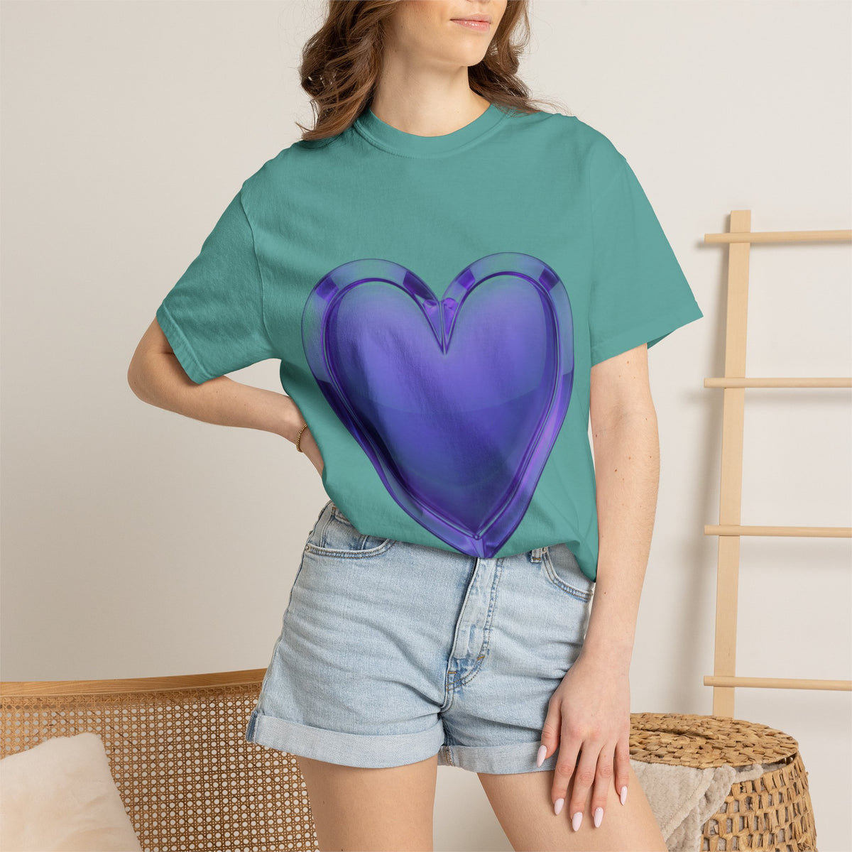 Purple Heart Unisex Garment-Dyed T-shirt