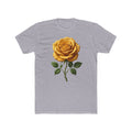 Yellow Rose Graphic Tee - Vintage Botanical Floral T-Shirt