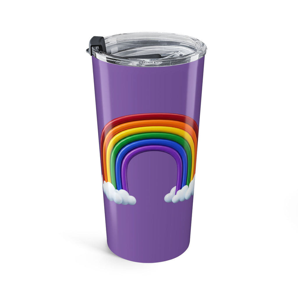 Rainbow Cloud Tumbler — 20oz Insulated Travel Cup