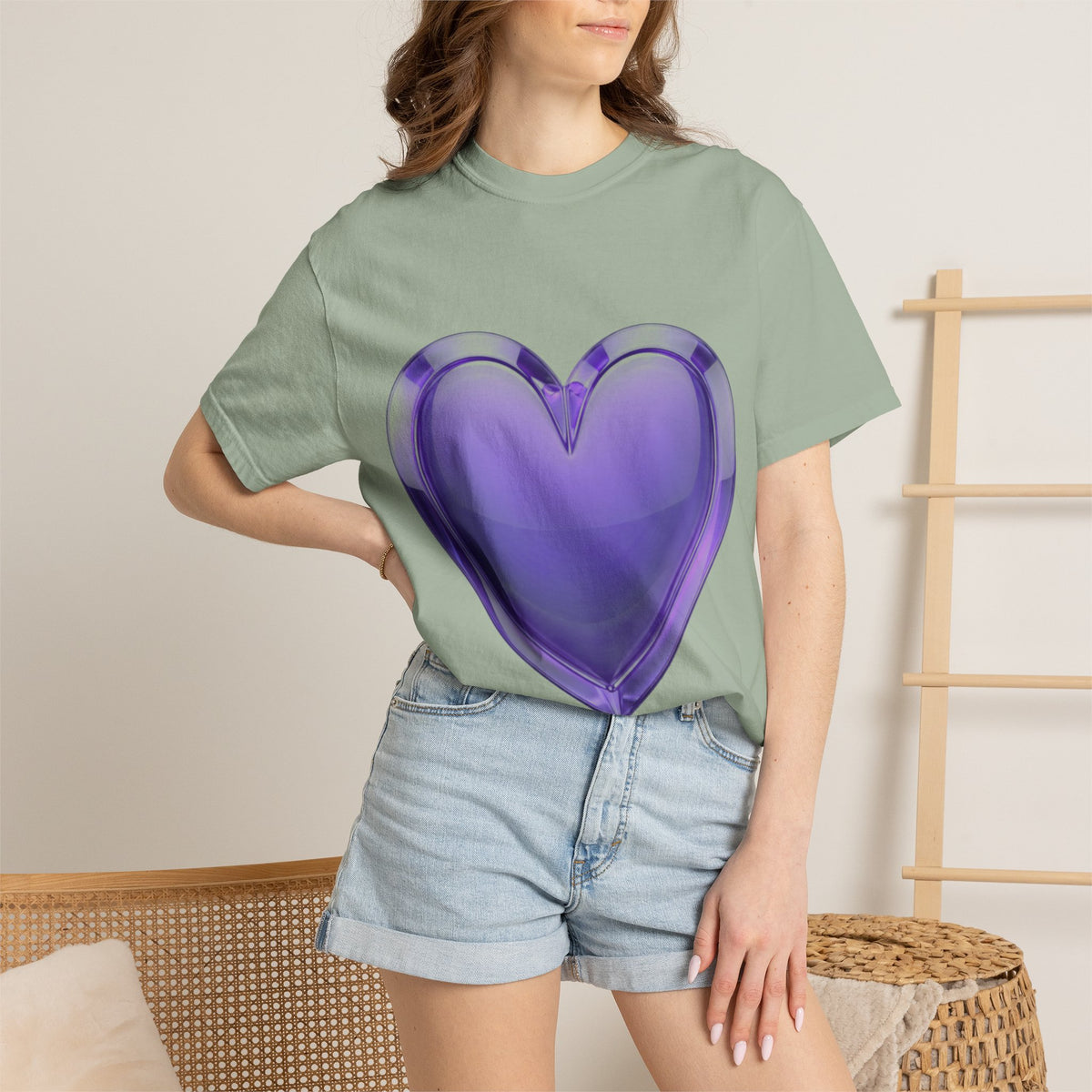 Purple Heart Unisex Garment-Dyed T-shirt