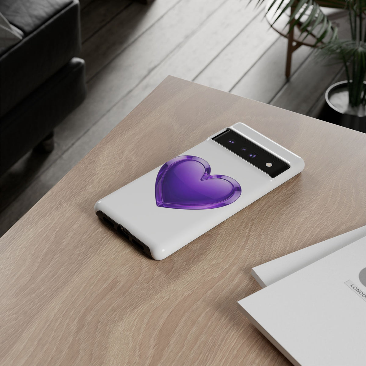 Purple Heart Tough Phone Cases