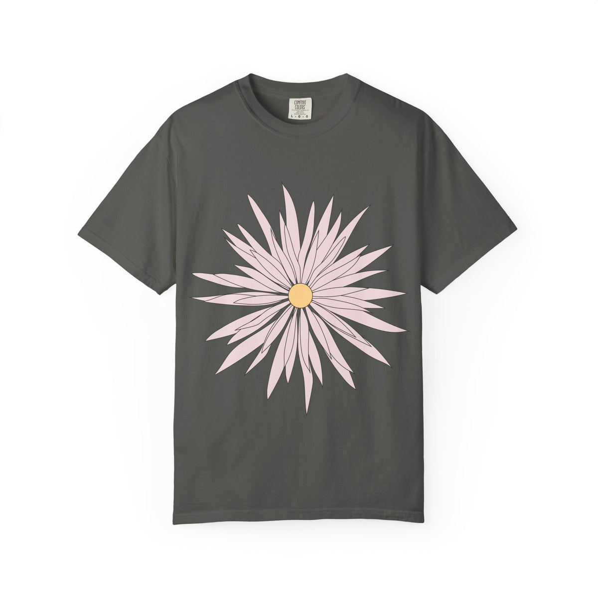 Pink Daisy Graphic T-Shirt