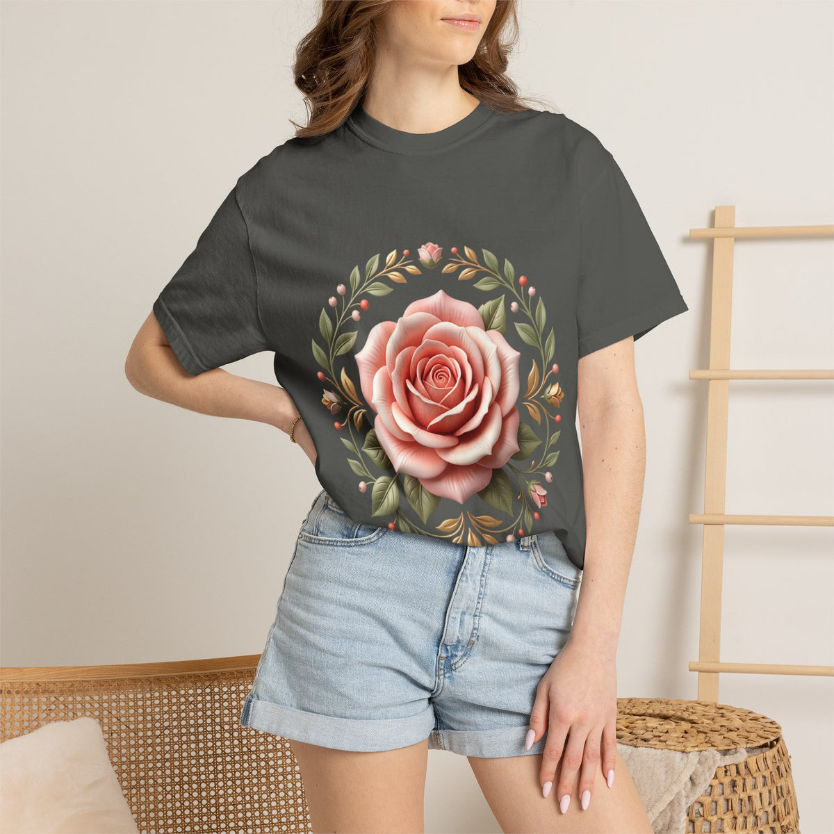 Rose Wreath T-Shirt