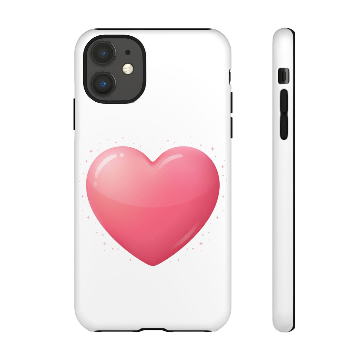Heart Emoji Tough Case — Cute Pink Heart Phone Case for iPhone & Android