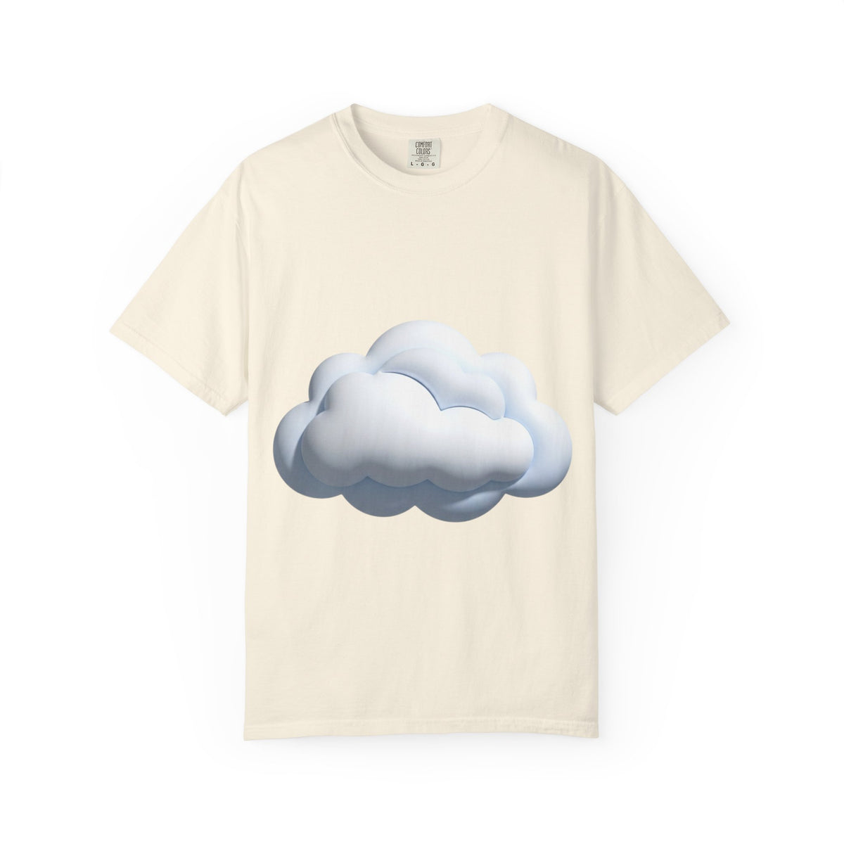 Cloud Graphic T-Shirt — Soft Dreamy Cloud Design