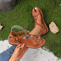 Toe Loop Flat Sandals