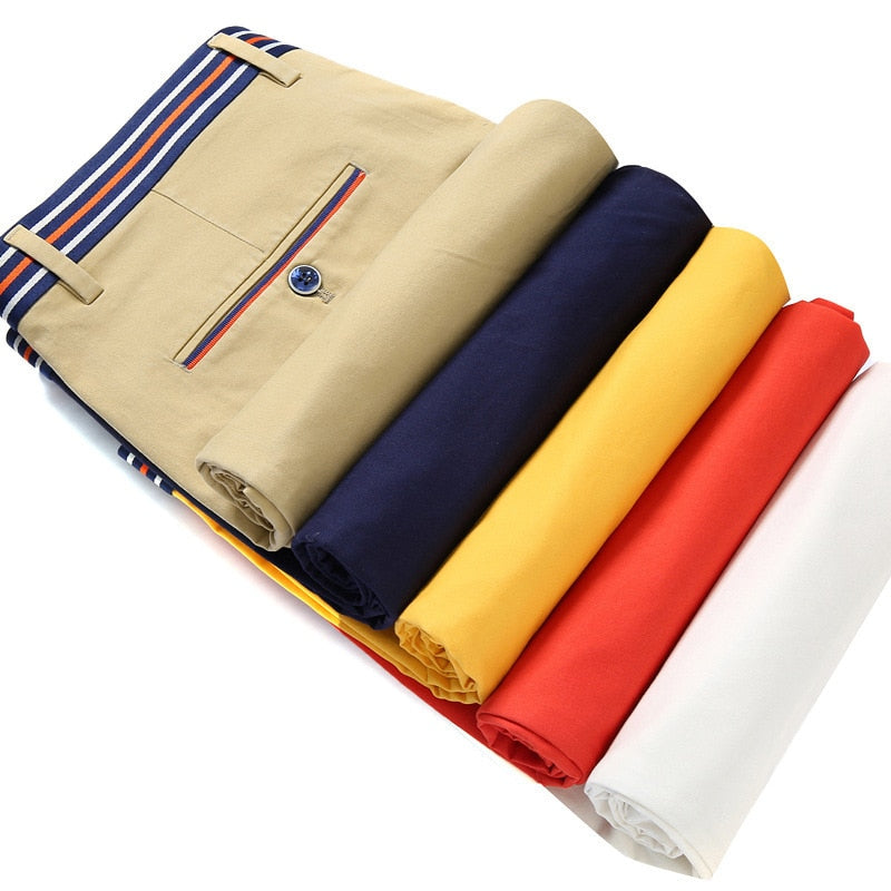 Stretch Cotton Shorts Mens Five-Point Pants Trend Korean Casual Summer Beach Camouflage Gym Clothing Pants Short Hombre